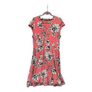 Madison Leigh Size 14 Floral Pink Dress‎
